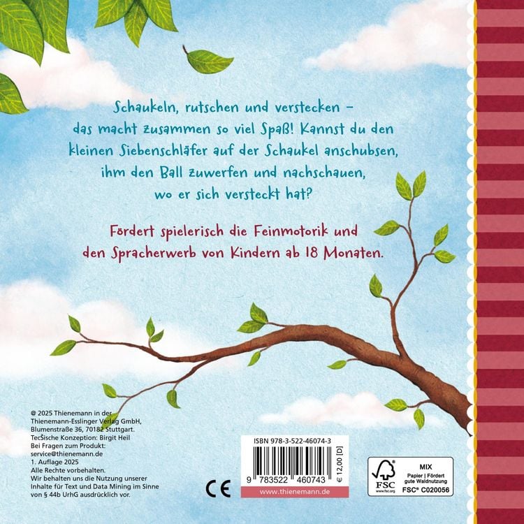 Produktbild: Der kleine Siebenschläfer: Spiel mit mir!