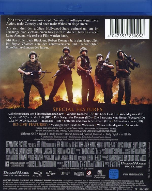 Produktbild: Tropic Thunder [DC]