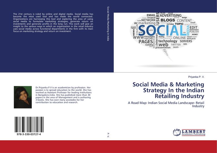 Produktbild: Social Media & Marketing Strategy In the Indian Retailing Industry