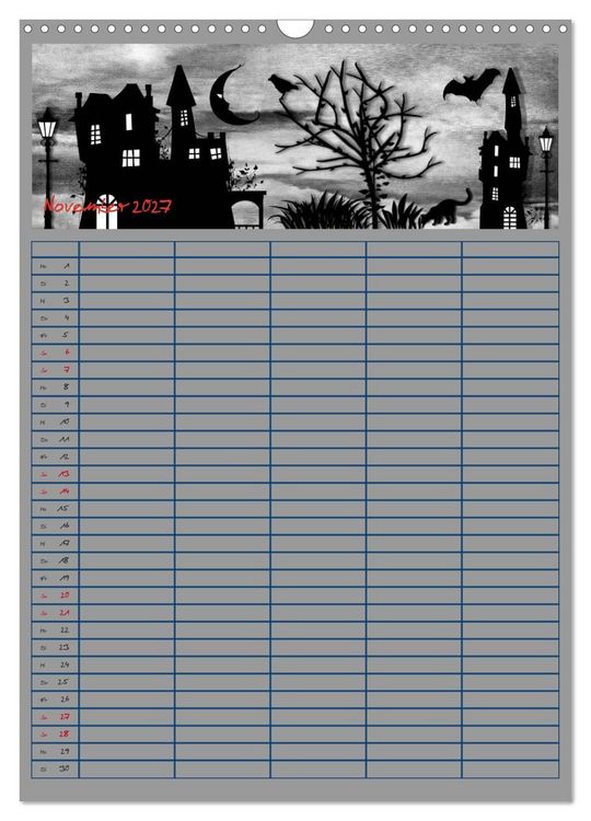 Produktbild: Unser buntes Familienleben (Wandkalender 2027 DIN A3 hoch), CALVENDO Monatskalender