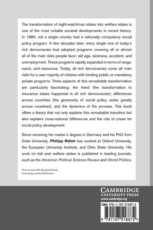 Produktbild: Risk Inequality and Welfare States