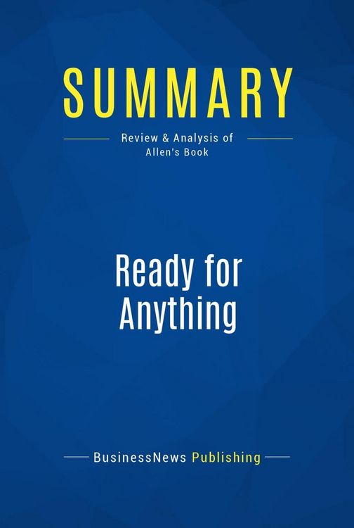 Produktbild: Summary: Ready for Anything