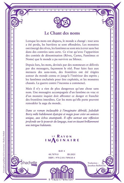 Produktbild: Le chant des noms