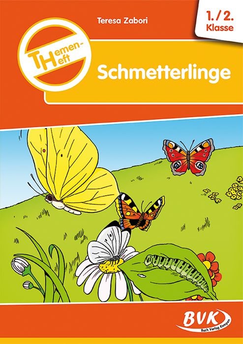 Produktbild: Themenheft Schmetterlinge 1./2. Klasse