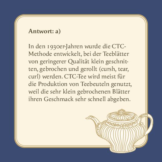 Produktbild: Das Tee-Quiz