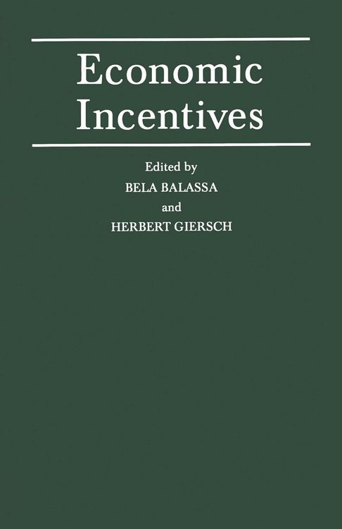 Produktbild: Economic Incentives