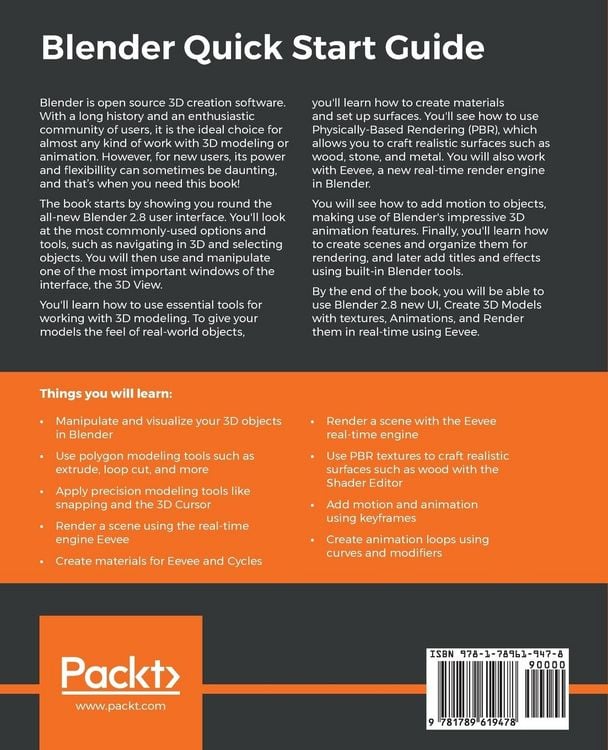 Produktbild: Blender Quick Start Guide