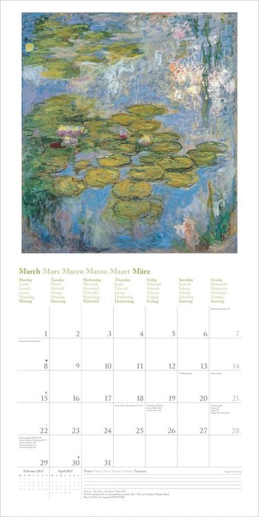 Produktbild: Claude Monet 2027