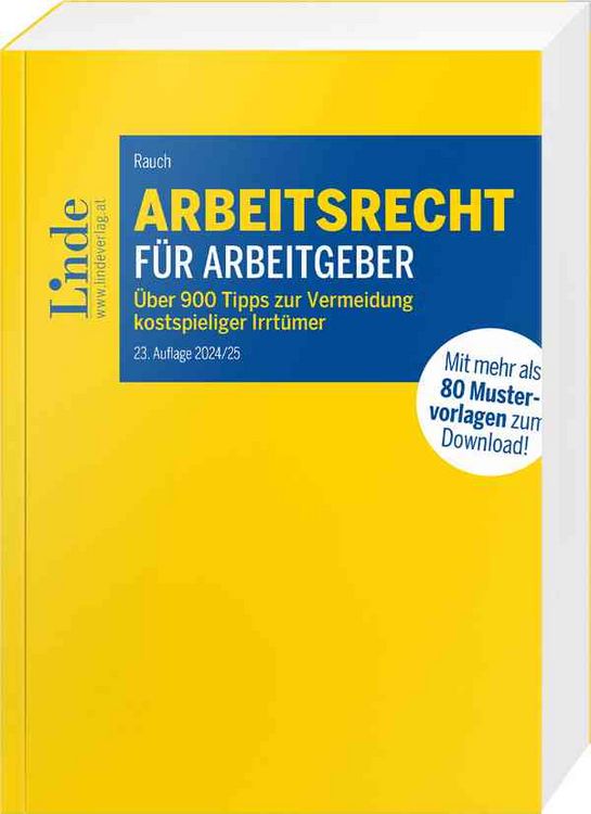 Produktbild: Arbeitsrecht f&uuml;r Arbeitgeber
