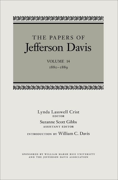 Produktbild: The Papers of Jefferson Davis