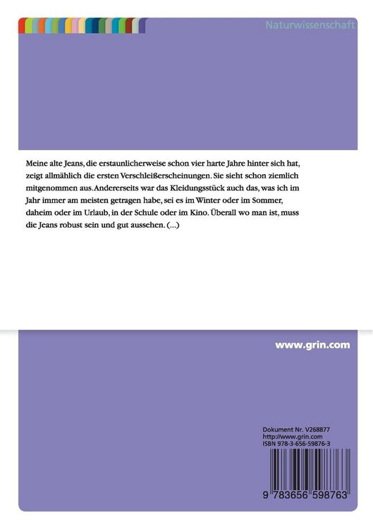 Produktbild: Indigo. Der Farbstoff der Blue Jeans
