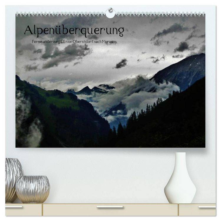 Produktbild: Alpen&uuml;berquerung (hochwertiger Premium Wandkalender 2026 DIN A2 quer), Kunstdruck in Hochglanz