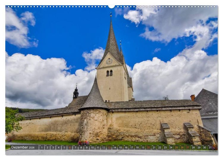 Produktbild: Impressionen aus K&auml;rnten (hochwertiger Premium Wandkalender 2026 DIN A2 quer), Kunstdruck in Hochglanz