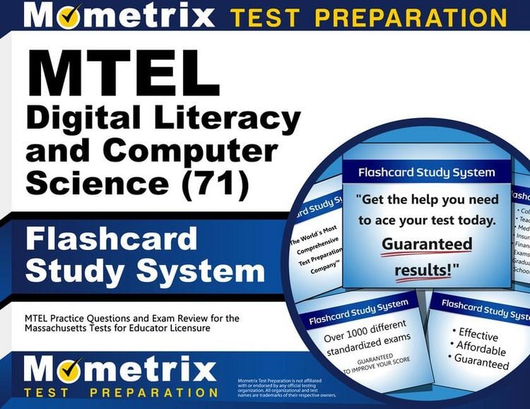 Produktbild: MTEL Digital Literacy and Computer Science (71) Flashcard Study System