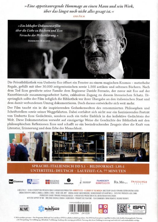 Produktbild: Umberto Eco - Eine Bibliothek der Welt (OmU)