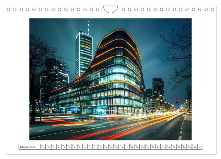 Produktbild: Moderne Architektur (Wandkalender 2026 DIN A4 quer), CALVENDO Monatskalender