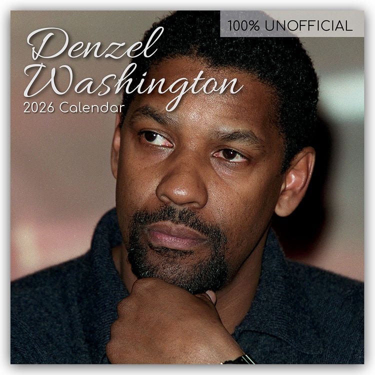 Produktbild: Denzel Washington 2026 – 16-Monatskalender