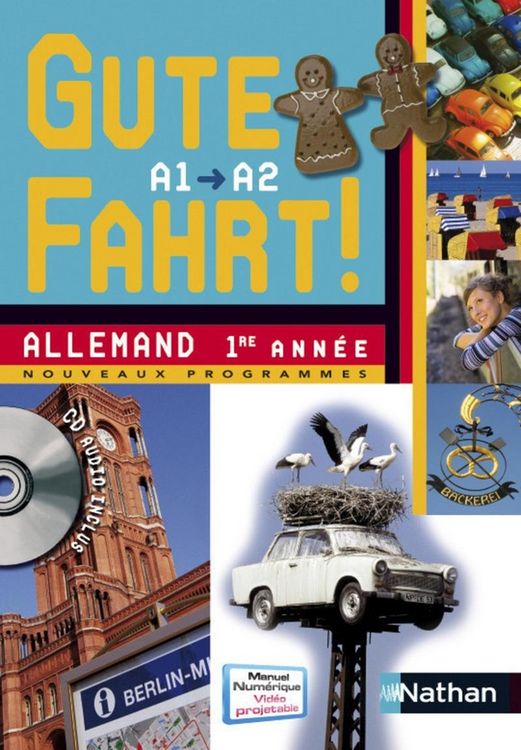 Produktbild: Gute Fahrt, niveau A1-A2 : allemand 1re ann&eacute;e + 1 CD audio