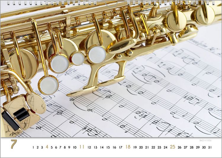Produktbild: Blech-Instrumente &ndash; Musik-Kalender 2027, DIN A4