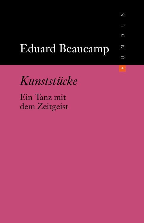 Bild vom Artikel Kunststücke vom Autor Eduard Beaucamp