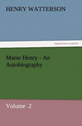 Produktbild: Marse Henry - An Autobiography