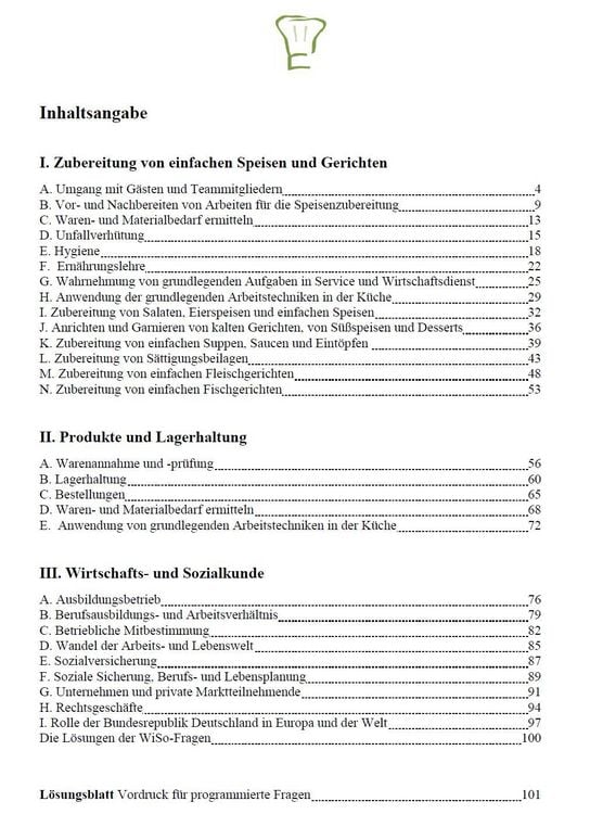 Produktbild: Top Pr&uuml;fung Fachkraft K&uuml;che
