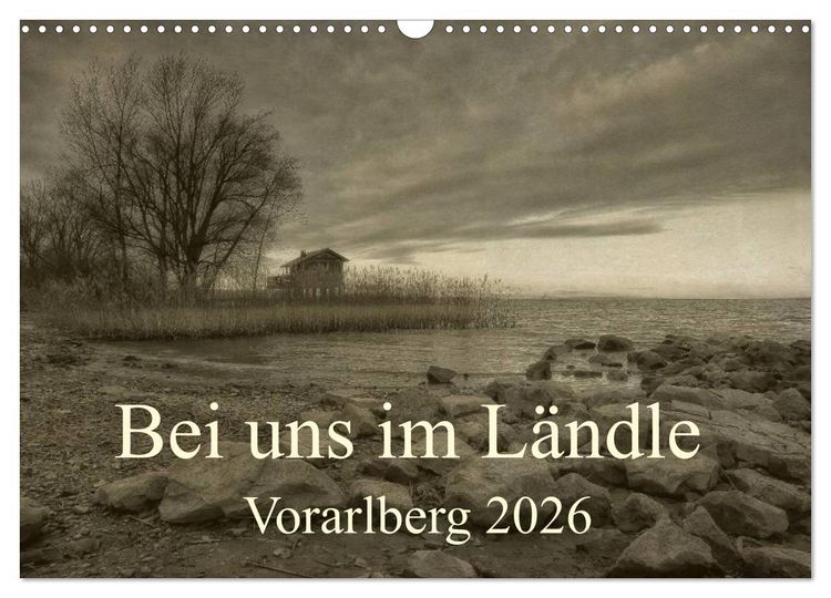 Produktbild: Bei uns im L&auml;ndle - Vorarlberg 2026 (Wandkalender 2026 DIN A3 quer), CALVENDO Monatskalender
