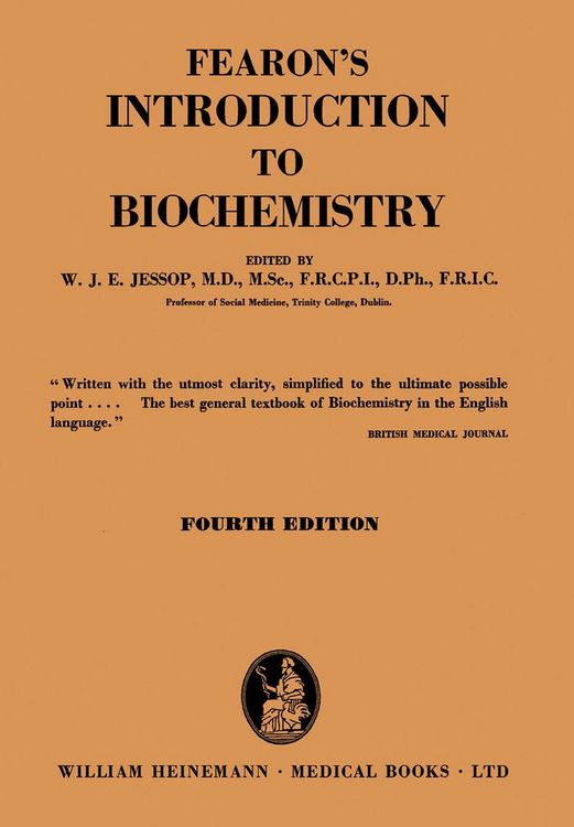 Produktbild: Fearon's Introduction to Biochemistry