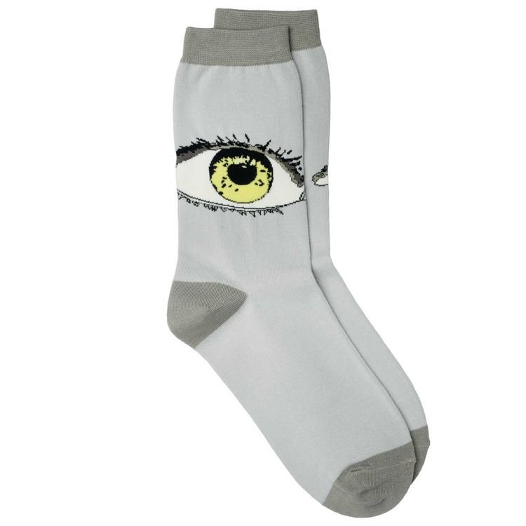 Produktbild: Sebastian Fitzek-Socken "Der Augensammler" Gr&ouml;&szlig;e 36-41