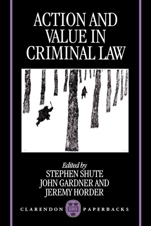 Produktbild: Action and Value in Criminal Law