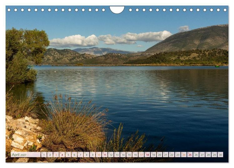 Produktbild: Reisen durch Albanien - Magische Landschaften zwischen Bergen und Meer (Wandkalender 2027 DIN A4 quer), CALVENDO Monatskalender