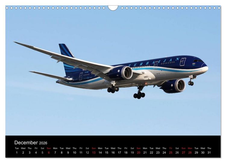 Produktbild: Airliners of the World (Wall Calendar 2026 DIN A3 landscape), CALVENDO 12 Month Wall Calendar
