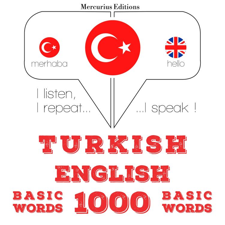 Produktbild: T&uuml;rk&ccedil;e - İngilizce: 1000 temel kelime