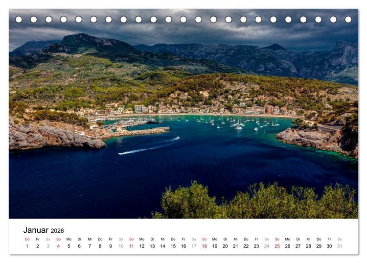 Produktbild: Mallorca - Trauminsel des S&uuml;dens (Tischkalender 2026 DIN A5 quer), CALVENDO Monatskalender