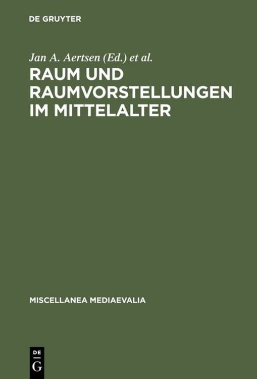 Produktbild: Raum und Raumvorstellungen im Mittelalter