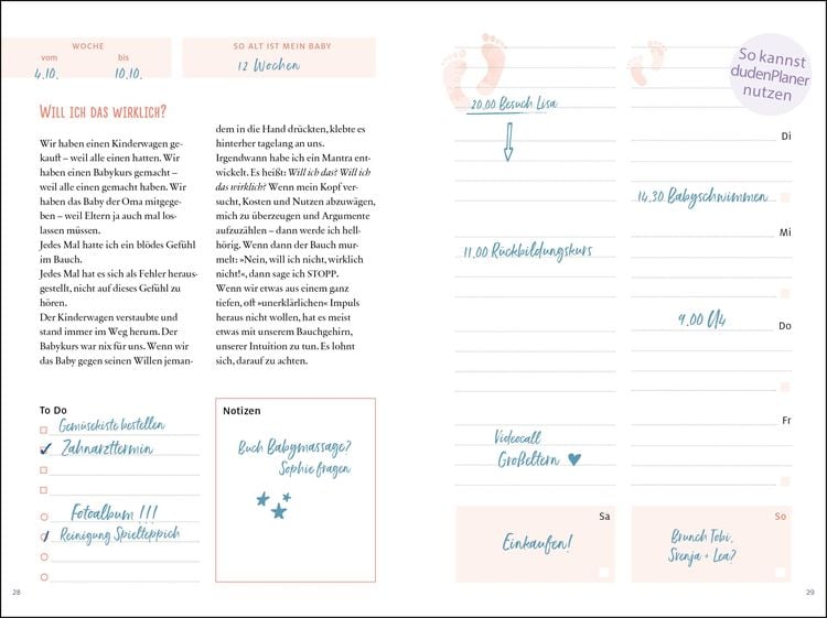 Produktbild: Artgerecht - Der andere Baby-Planer