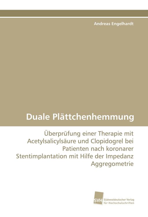 Produktbild: Duale Pl&auml;ttchenhemmung