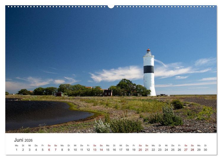 Produktbild: Schwedens S&uuml;dosten (Wandkalender 2026 DIN A2 quer), CALVENDO Monatskalender