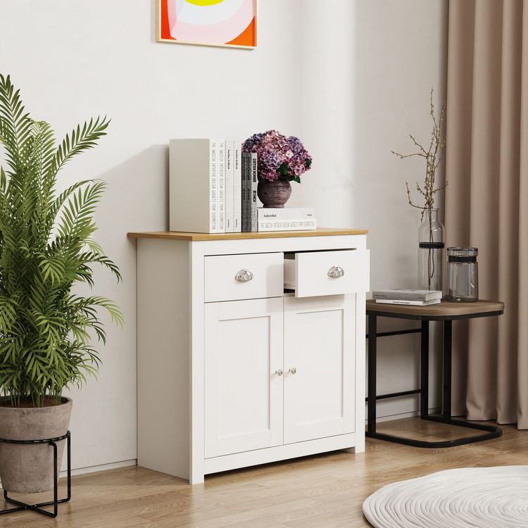 Produktbild: Holz Kommode Sideboard Schublade BalusaL