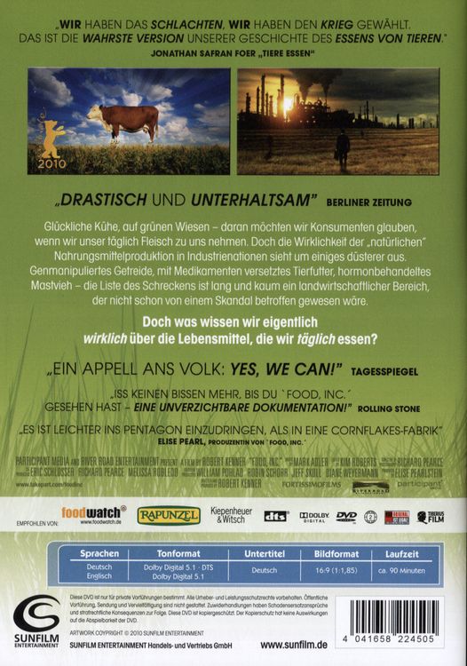 Produktbild: Food Inc. - Was essen wir wirklich?
