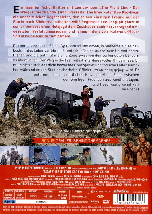 Produktbild: Escape - Flucht in die Freiheit