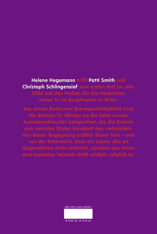 Produktbild: Helene Hegemann &uuml;ber Patti Smith, Christoph Schlingensief, Anarchie und Tradition