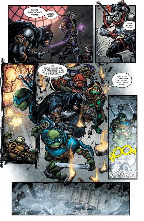 Produktbild: Batman/Teenage Mutant Ninja Turtles: Helden in der Krise