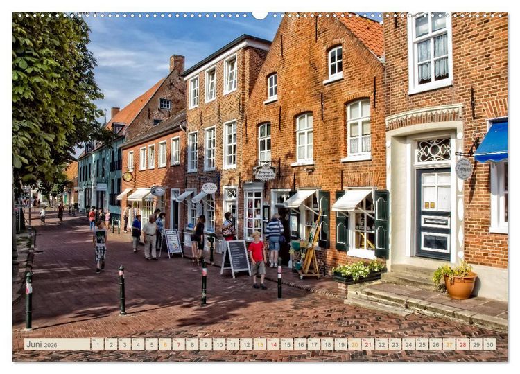 Produktbild: Reise an die Nordsee - Greetsiel (hochwertiger Premium Wandkalender 2026 DIN A2 quer), Kunstdruck in Hochglanz
