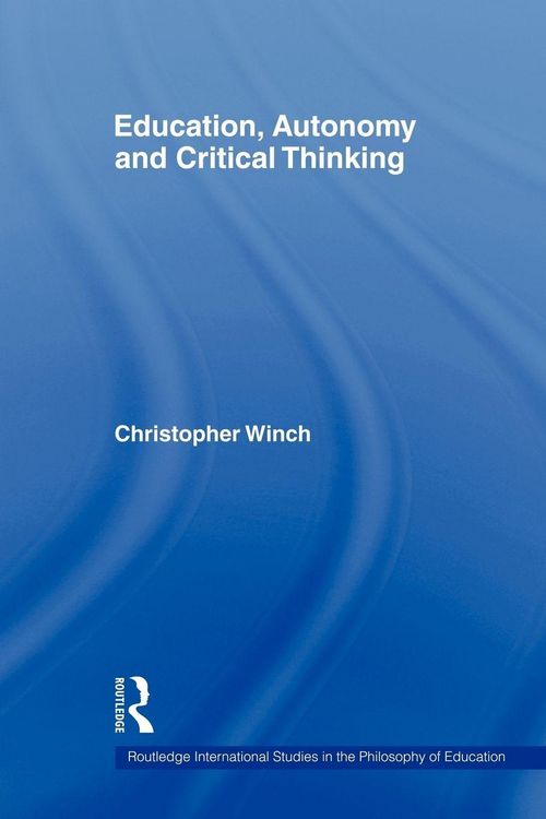 Produktbild: Education, Autonomy and Critical Thinking