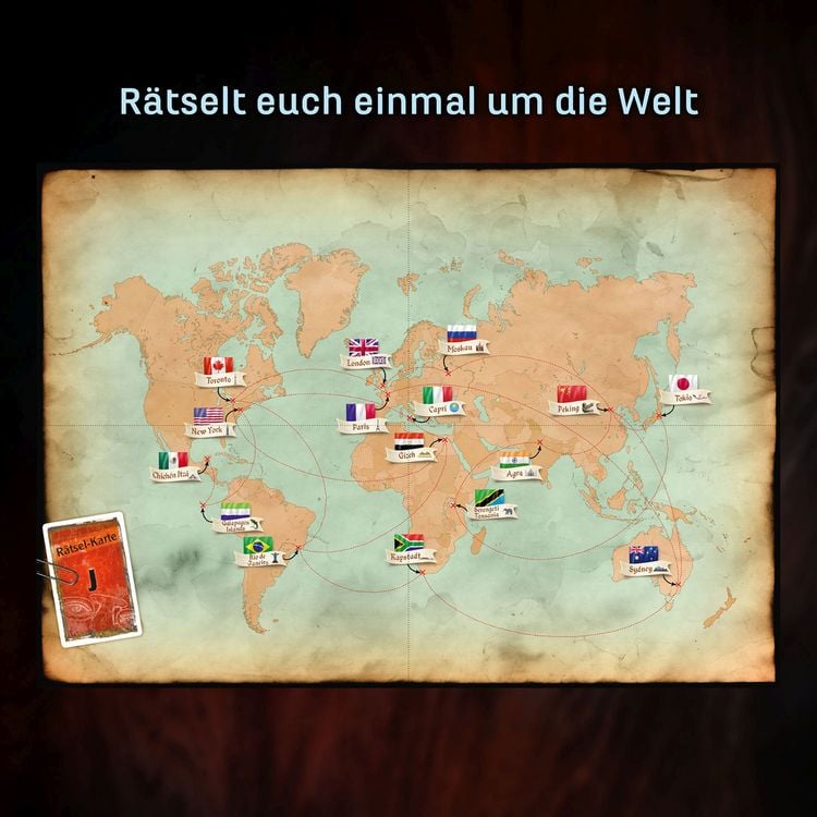 Produktbild: EXIT&reg; - Das Spiel - Das Verm&auml;chtnis des Weltreisenden