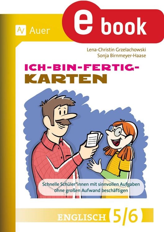 Produktbild: Ich-bin-fertig-Karten Englisch Klassen 5-6