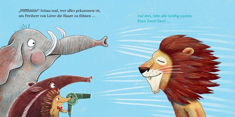 Produktbild: Hilf dem L&ouml;wen Haare waschen
