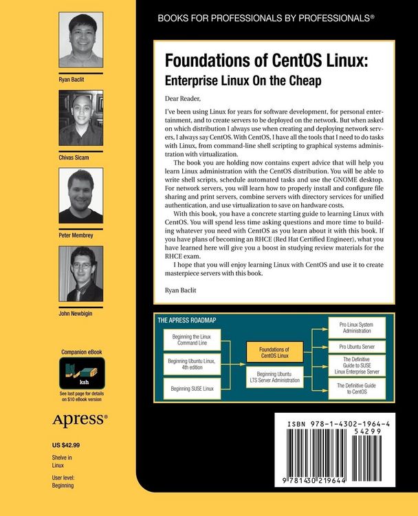 Produktbild: Foundations of CentOS Linux