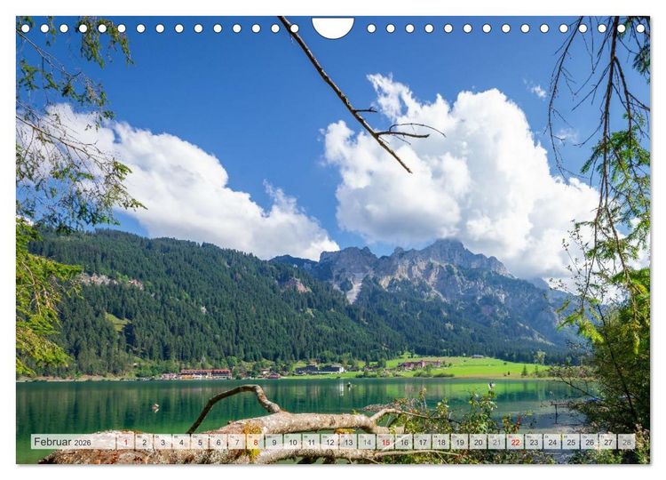 Produktbild: Urlaub im Tannheimer Tal (Wandkalender 2026 DIN A4 quer), CALVENDO Monatskalender
